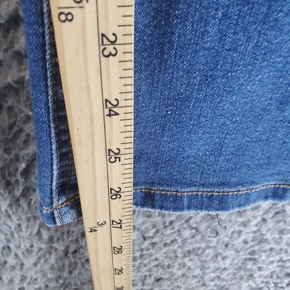Cato Jeans Womens 20W Petite Blue Contour Fit Hourglass Bootcut Stretch *NWT* - Picture 12 of 16